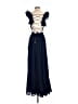 Lulus 100% Polyester Blue Cocktail Dress Size S - photo 2