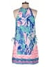 Lilly Pulitzer 100% Polyester Blue Romper Size 4 - photo 2