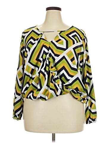 Ashley Stewart 3/4 Sleeve Blouse (view 1)