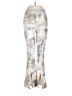 Calme Print Ivory Active Pants Size M - photo 1
