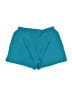 Asics 100% Polyester Solid Teal Athletic Shorts Size S - photo 2
