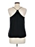 J.Crew 100% Silk Black Sleeveless Silk Top Size 8 - photo 2