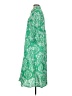 THML 100% Polyester Paisley Green Casual Dress Size S - photo 5
