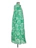 THML 100% Polyester Paisley Green Casual Dress Size S - photo 4