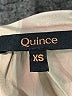 Quince 100% Silk Metallic Silver Blouse Size XS - photo 7