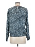 MICHAEL Michael Kors 100% Polyester Blue Long Sleeve Blouse Size M (petite) - photo 2