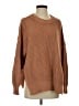 Aerie 100% Polyester Solid Brown Pullover Sweater Size XS - photo 1