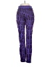 Just Cavalli 100% Polyester Print Purple Casual Pants Size EU (IT) 40 / US 4 - photo 1