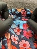 Draper James 100% Polyester Floral Orange Casual Skirt Size S - photo 4