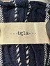 TGLA 100% Rayon Stripes Blue Casual Pants Size M - photo 7