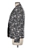 J.Crew 100% Polyester Print Silver Blazer Size 6 - photo 5