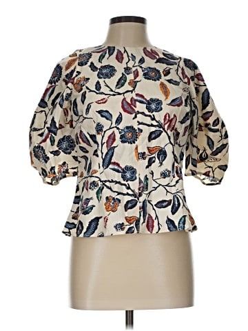 Apiece Apart 3/4 Sleeve Blouse (view 1)