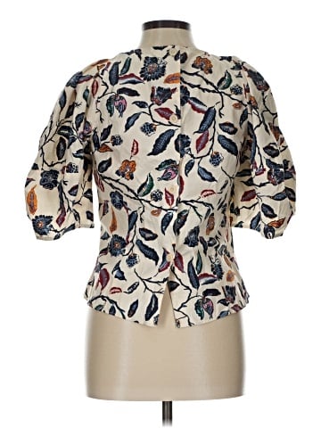 Apiece Apart 3/4 Sleeve Blouse (view 2)