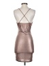 Windsor Metallic Silver Cocktail Dress Size S (estimated) - photo 2