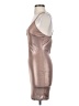 Windsor Metallic Silver Cocktail Dress Size S (estimated) - photo 5