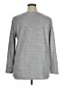 Ruby Rd. Metallic Silver Pullover Sweater Size XL - photo 2