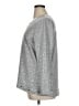 Ruby Rd. Metallic Silver Pullover Sweater Size XL - photo 5