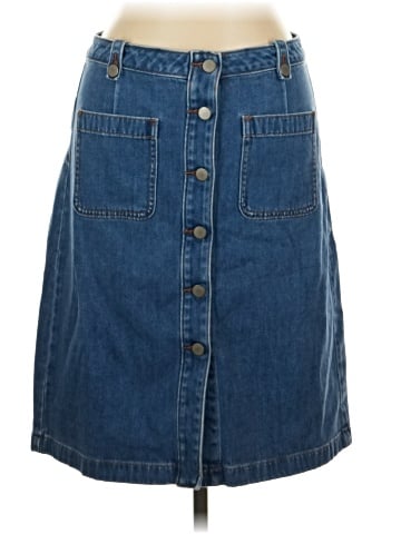 Ann Taylor LOFT Denim Skirt (view 1)