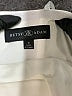 Betsy & Adam 100% Polyester Color Block Black Cocktail Dress Size 4 - photo 7