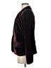 Cupcakes & Cashmere Burgundy Blazer Size 6 - photo 5