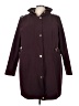 Via Spiga Burgundy Coat Size 3X - photo 1