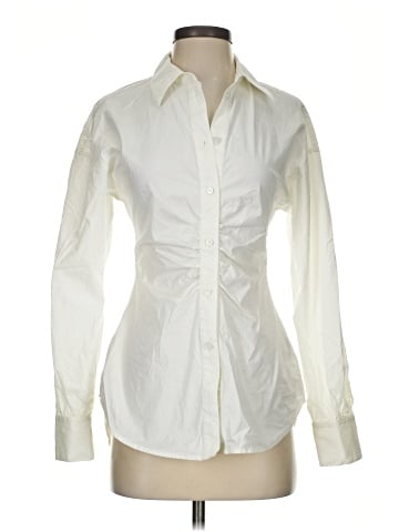 7 For All Mankind Long Sleeve Button-Down Shirt (view 1)