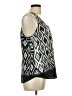Charlie Jade Gray Sleeveless Blouse Size L - photo 4