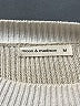 Moon & Madison Stripes Ivory Pullover Sweater Size M - photo 7
