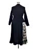 Dalia Macphee 100% Polyester Graphic Blue Casual Dress Size 2X - photo 2