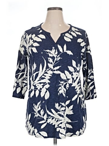 St. John's Bay 3/4 Sleeve Blouse (view 1)