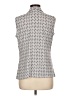 Calvin Klein Silver Sleeveless Blouse Size L - photo 2