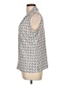 Calvin Klein Silver Sleeveless Blouse Size L - photo 5