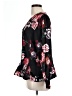 Maurices 100% Polyester Black Long Sleeve Blouse Size L - photo 5