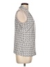 Calvin Klein Silver Sleeveless Blouse Size L - photo 4