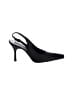 Via Spiga 100% Leather Black Heels Size 7 1/2 - photo 1