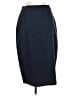 Long Tall Sally Solid Blue Casual Skirt Size 8 - photo 2