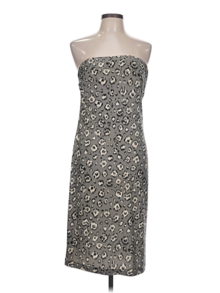 Pre-owned Norma Kamali Cocktail Dress In Gray