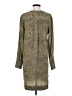 Rag & Bone 100% Silk Animal Print Tan Casual Dress Size S - photo 2