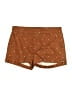 Miami Polka Dots Brown Orange Shorts Size L - photo 1