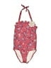 Assorted Brands Paisley Red One Piece Swimsuit Size 6 - photo 1