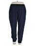 Athleta Solid Blue Track Pants Size 18 - photo 1