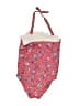 Assorted Brands Paisley Red One Piece Swimsuit Size 6 - photo 2