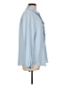 Bar III 100% Polyester Blue Long Sleeve Blouse Size L - photo 4