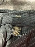 dalia Chevron-herringbone Black Dress Pants Size M - photo 7