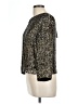 Per Se By Carlisle 100% Silk Gold Jacket Size 10 - photo 5