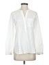 dalia White Long Sleeve Blouse Size XS - photo 1