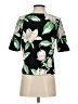 Anthropologie Black Short Sleeve Blouse Size S - photo 2
