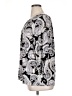 Croft & Barrow Paisley Silver 3/4 Sleeve Blouse Size 1X - photo 5