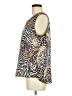 Anne Klein Animal Print Brown Sleeveless Blouse Size M - photo 5