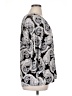 Croft & Barrow Paisley Silver 3/4 Sleeve Blouse Size 1X - photo 4